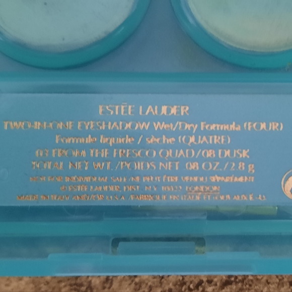 NEW Estee Lauder Eye Shadow QUAD wet/dry formula (03 from Fresco & 08 Dusk) - Picture 4 of 4